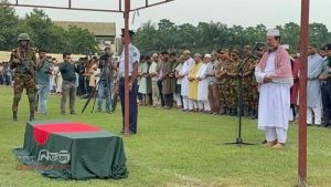 রাজশাহীতে চিরনিদ্রায় শায়িত পাইলট তৌকির