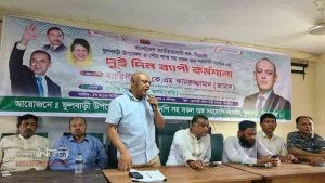 একমাত্র বিএনপির হাতে দেশ ও জাতী নিরাপদ, দিনাজপুর ফুলবাড়ীতে কামরুজ্জামান জামান