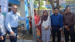 নওগাঁর পোরশায় প্রাণিসম্পদের সুফলভোগীদের মাঝে উপকণর বিতরণ