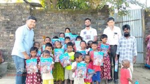 বীরগঞ্জে ক্ষুদ্র নৃগোষ্ঠী শিশুদের হাতে অক্ষরের প্রথম ছোঁয়া