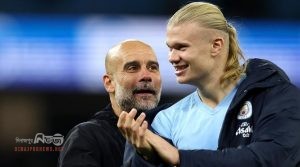 এখন হালান্ড মেসি-রোনালদোর লেভেলে : গার্দিওলা