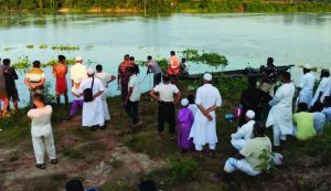 নাটোরের লালপুরে পদ্মায় গোসল করতে নেমে শিশুর মৃত্যু