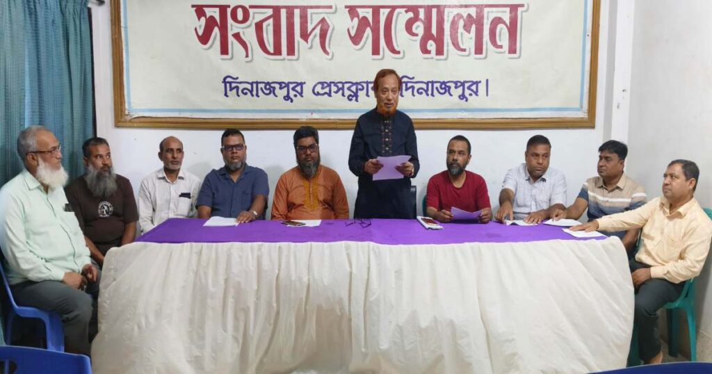 দিনাজপুর ধান-চাউল ব্যবসায়ী গ্রুপের নির্বাচন বর্জণের ঘোষণা দিলেন – মোশাররফ-আনোয়ার প্যানেল
