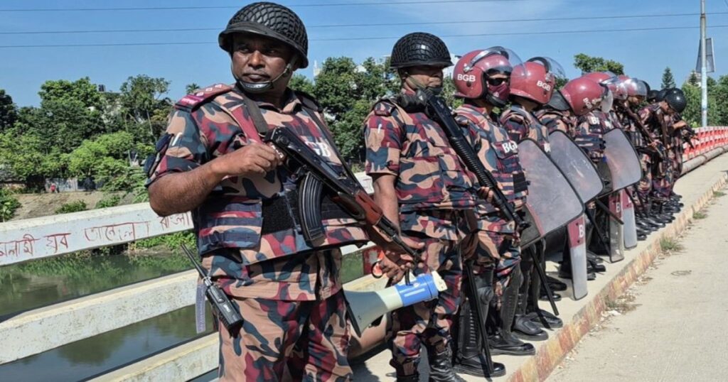 ঠাকুরগাঁও-১ আসনে নির্বাচনী নিরাপত্তায় মাঠে বিজিবির ২১ প্লাটুন