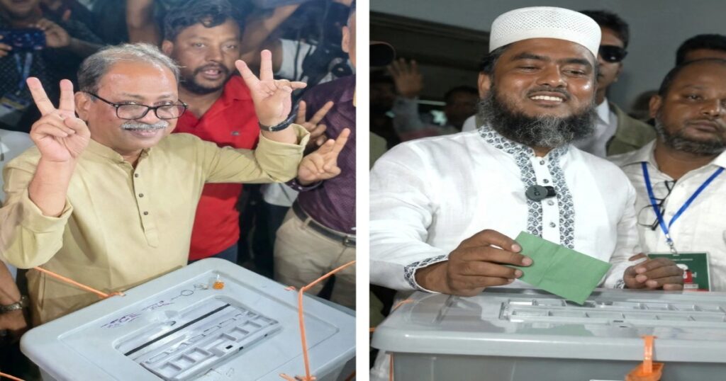 ঠাকুরগাঁও-১ উপনির্বাচনে ভোট দিলেন প্রধান দুই প্রার্থী, ভোটগ্রহণ চলবে বিকেল ৪টা পর্যন্ত